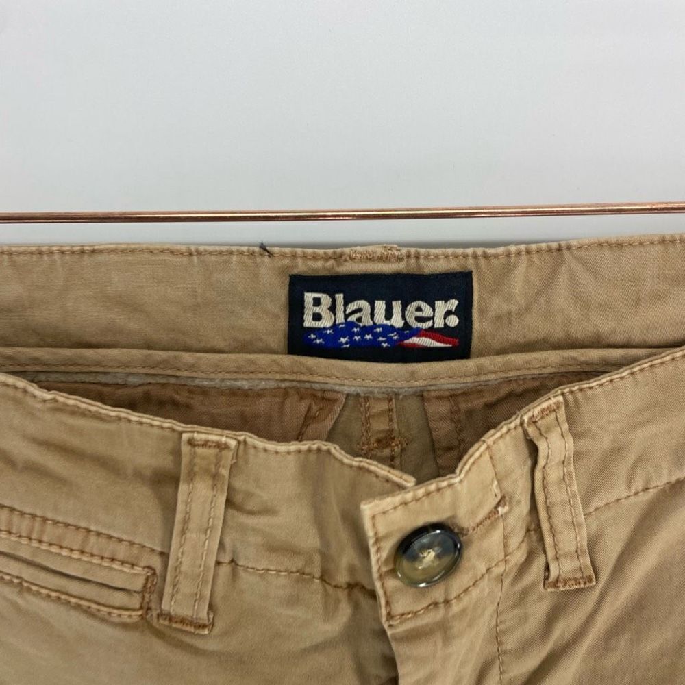 Blauer USA Women's Brown FGF Straight Leg Capri Pants Size 28 - Picture 5 of 7